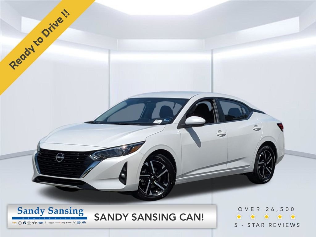 Used 2025 White Nissan SV image 1