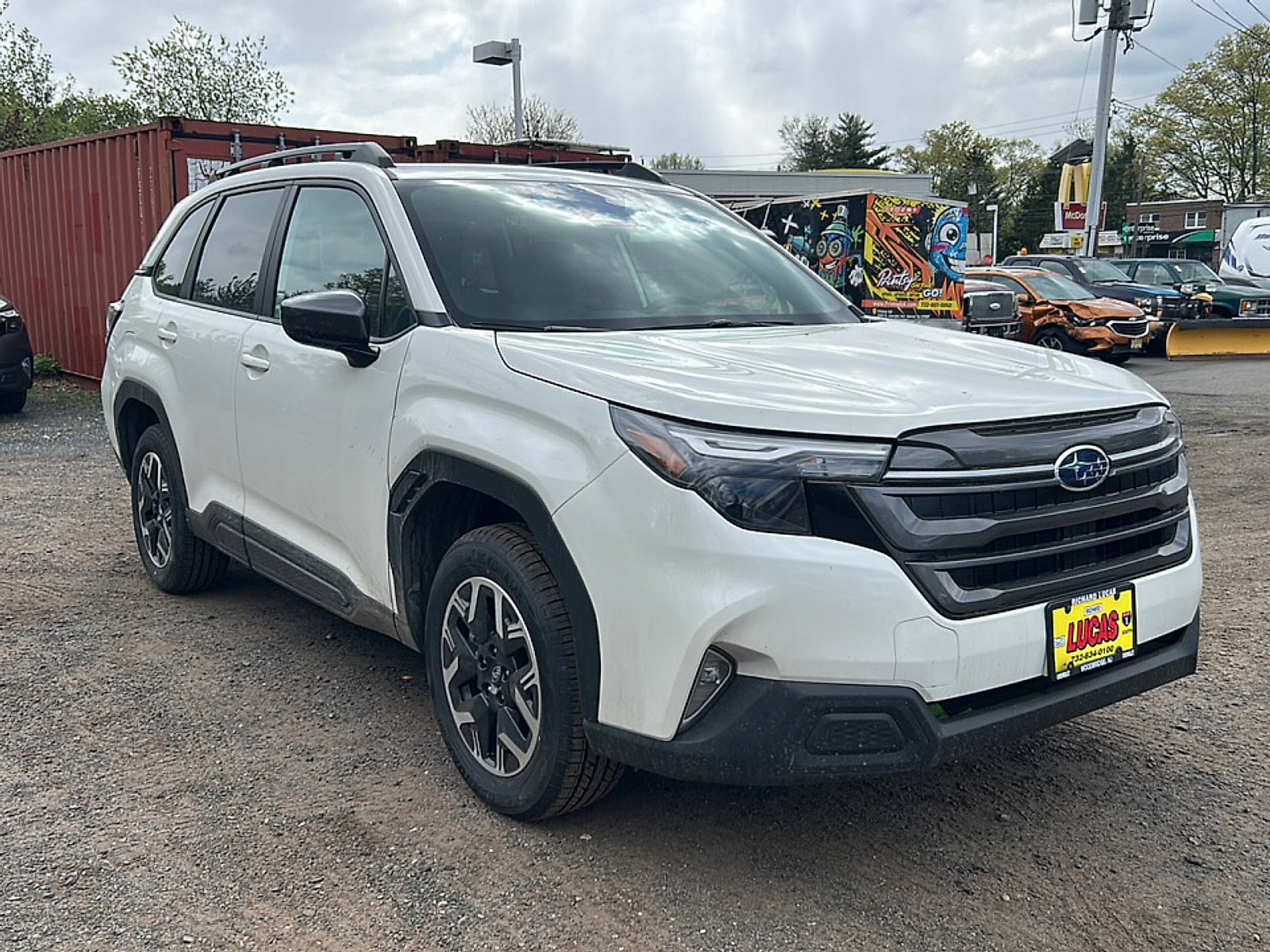 New 2026 CRYSTAL WHITE PEARL Subaru Premium image 4