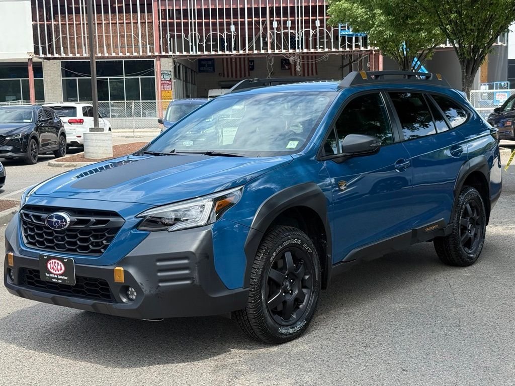 Used 2023 Blue Subaru Wilderness image 1