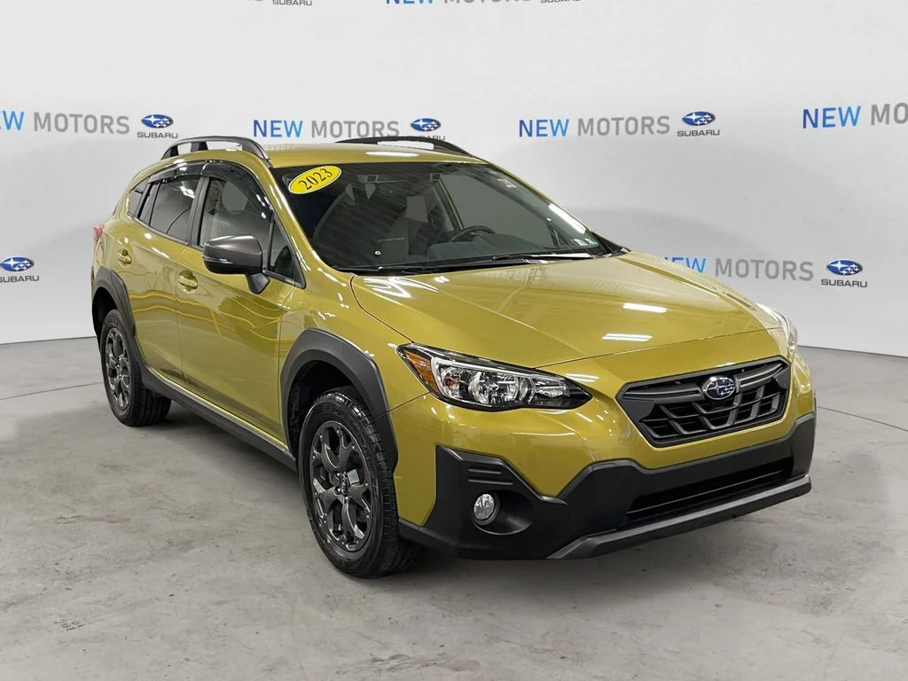 Used 2023 Plasma Yellow Pearl Subaru Sport image 7