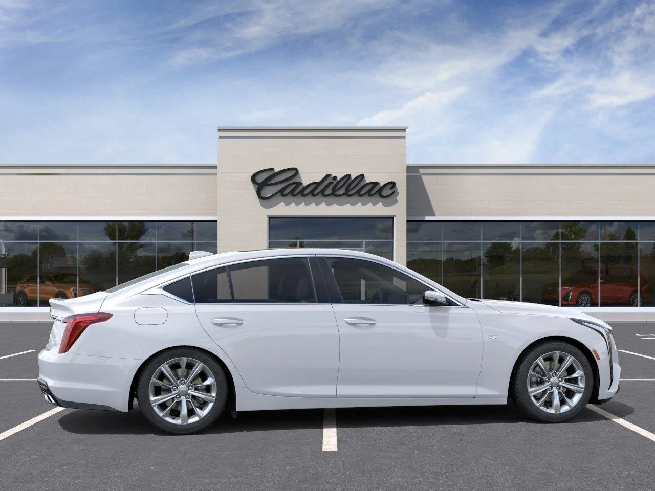 New 2026 Summit White Cadillac Premium Luxury image 5