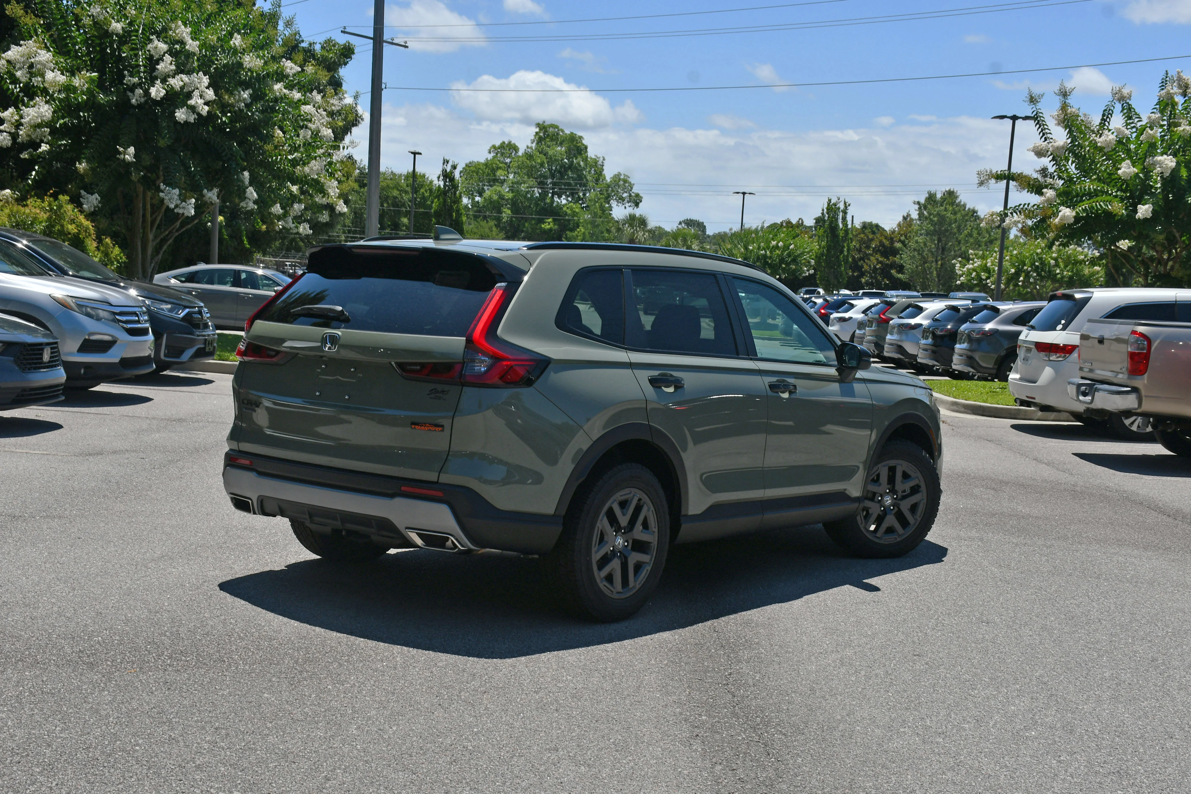 New 2026 Ash Green Metallic Honda TrailSport image 2