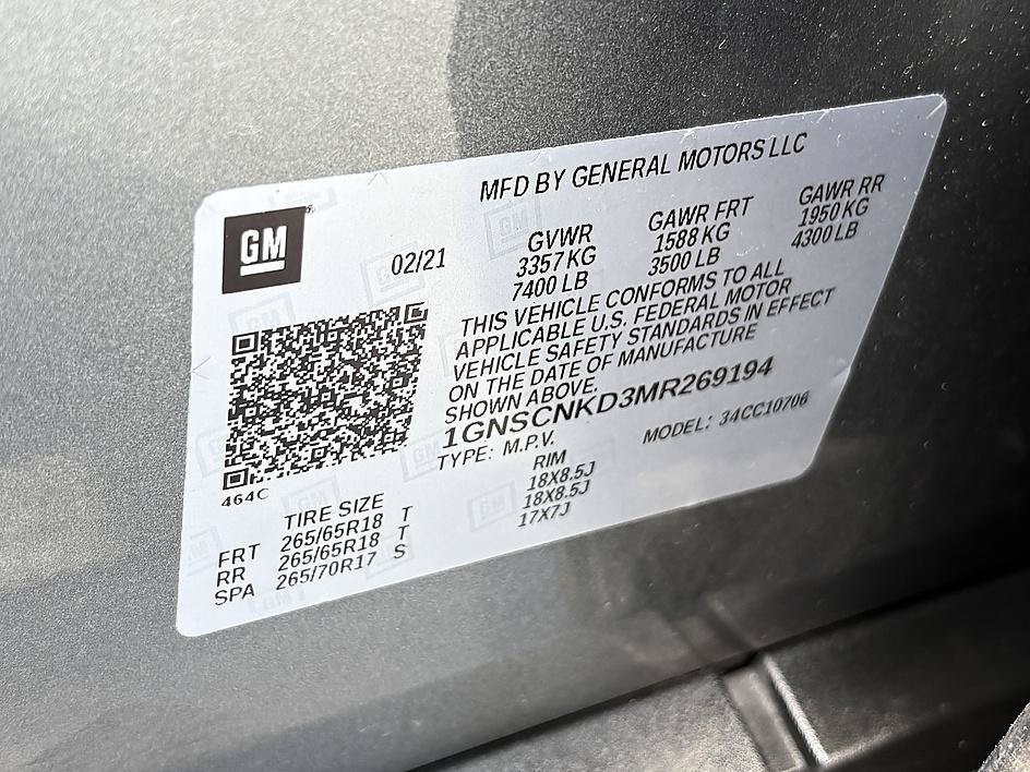 Used 2021 Satin Steel Metallic Chevrolet LT image 27