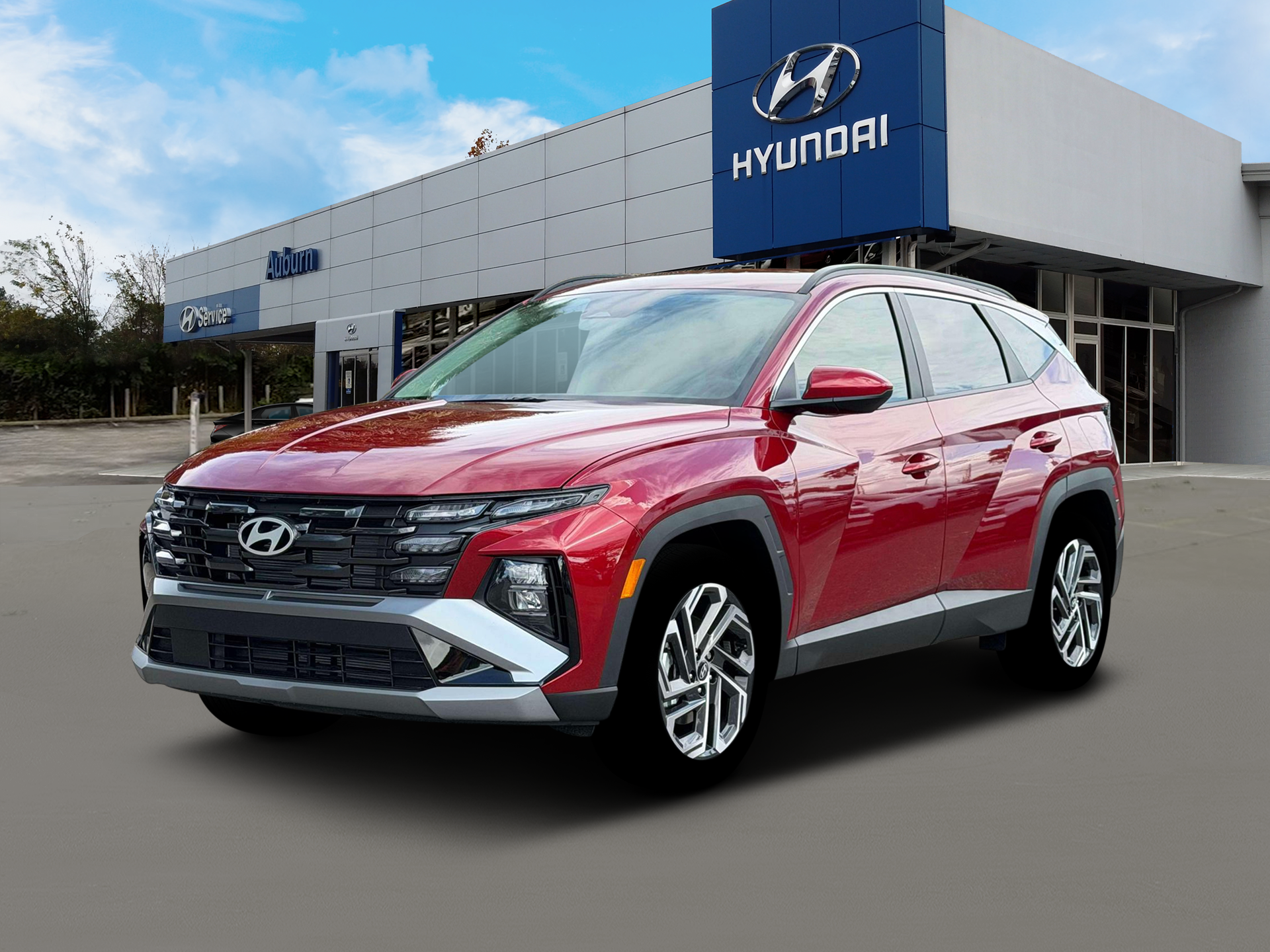 New 2026 Red Hyundai SEL Plus FWD image 1
