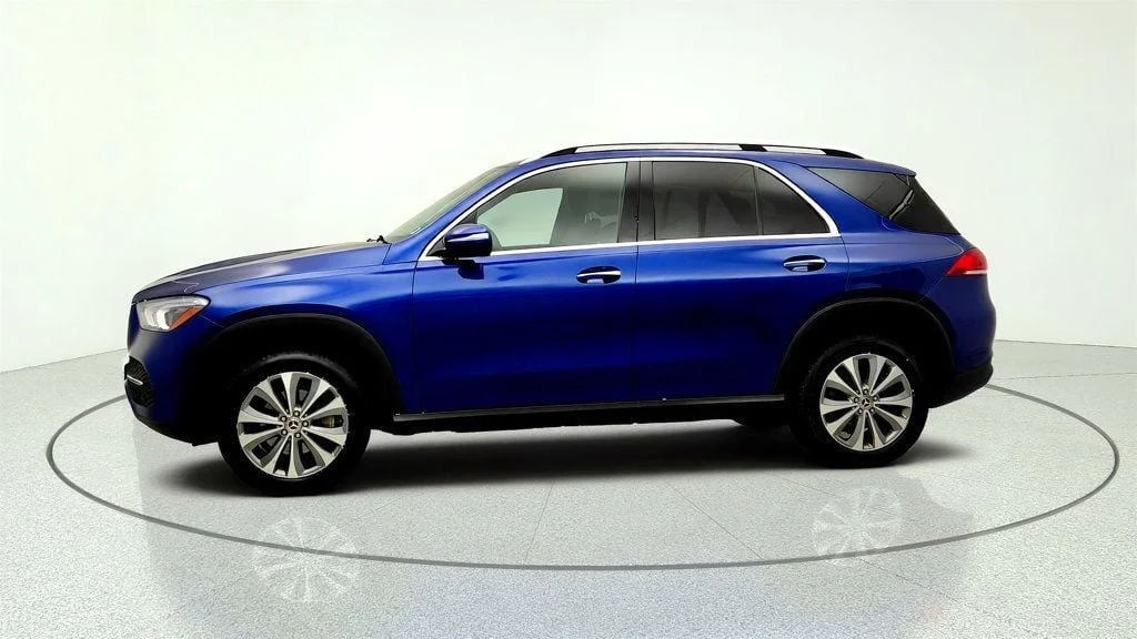Used 2020 Brilliant Blue Metallic Mercedes-Benz GLE 350 4MATIC® SUV w/ Burmester Audio & Premium Pkg image 8