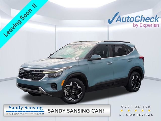 Used 2024 Blue Kia EX image 1