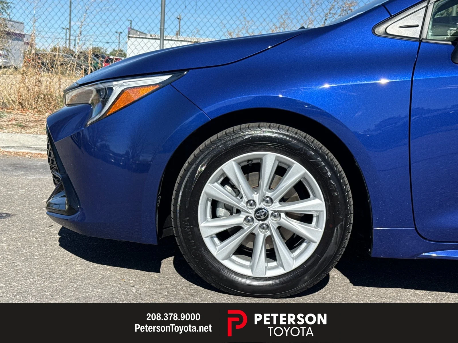 Used 2023 Blue Toyota SE image 25