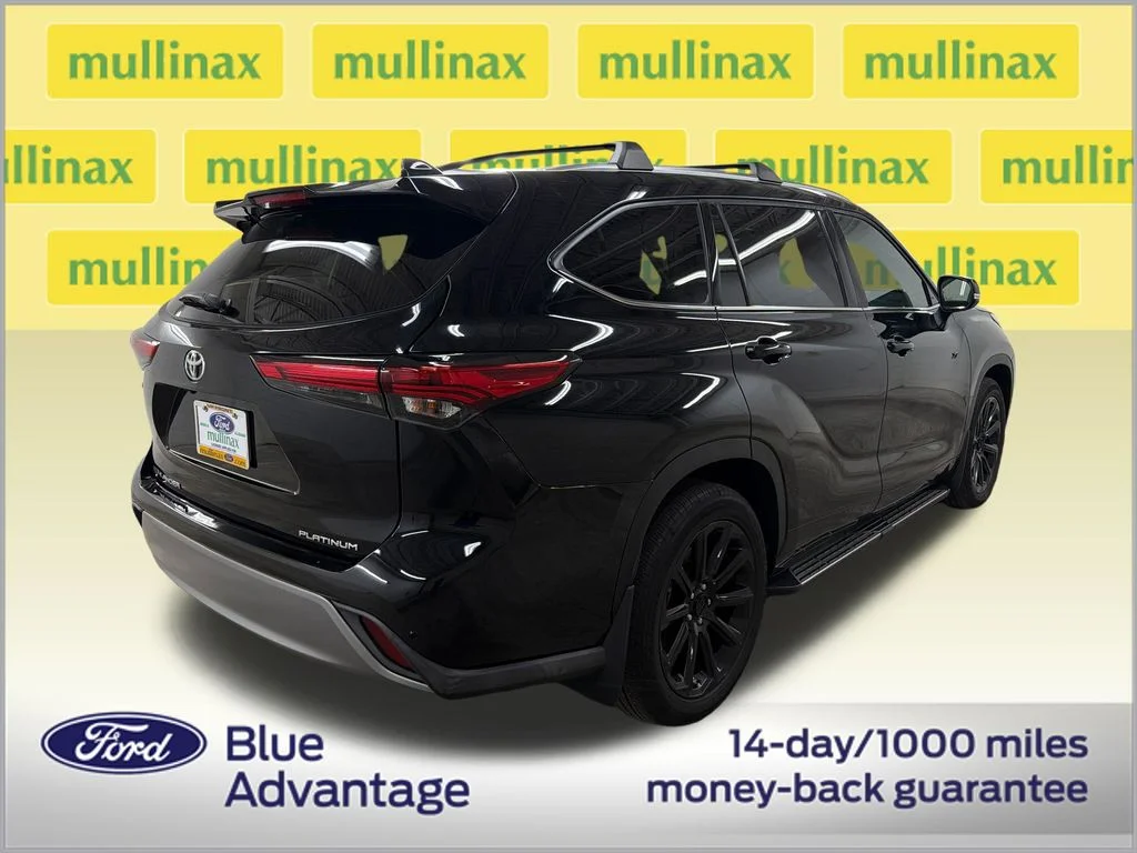 Certified Used 2022 Black Toyota Platinum image 3