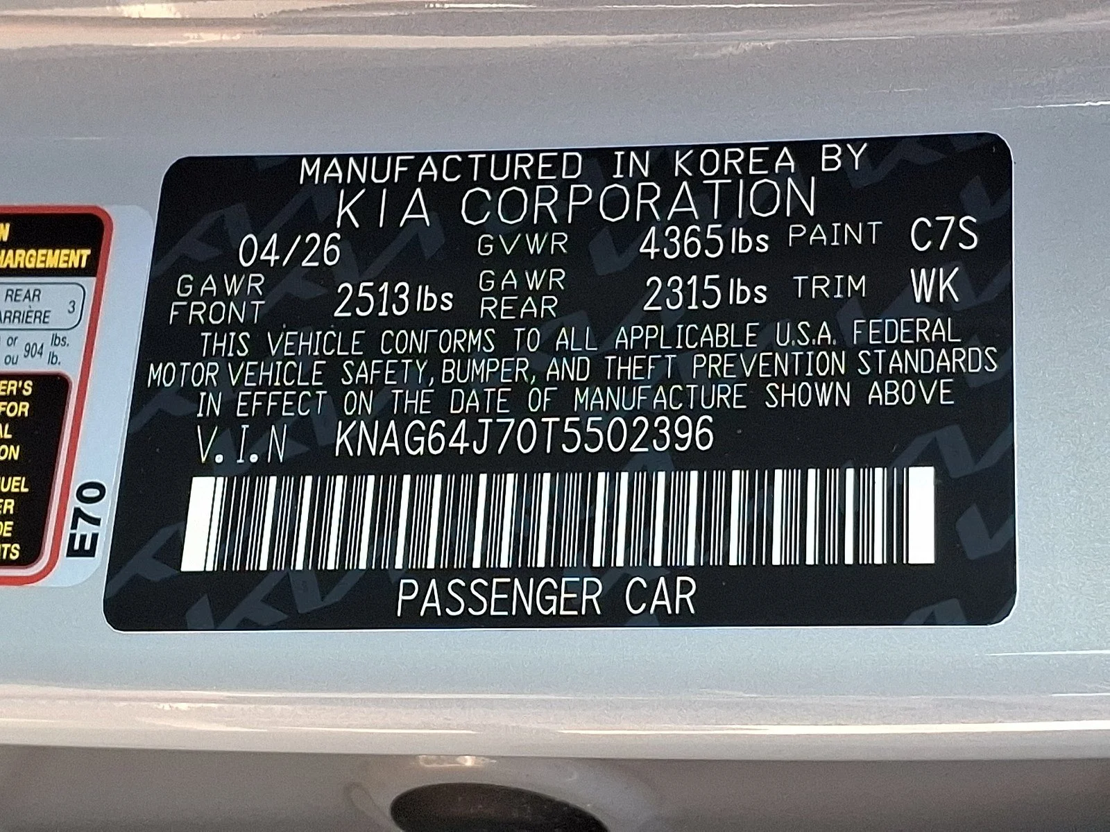 New 2026 Wolf Gray Kia GT-Line FWD image 13