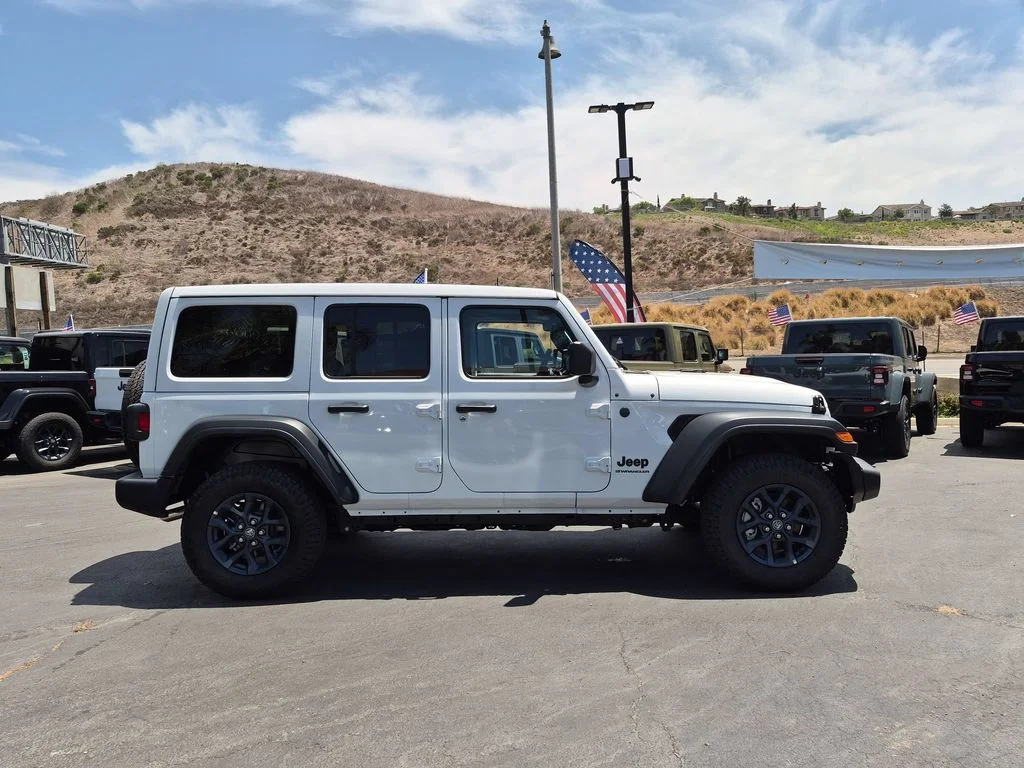 New 2026 Bright White Clearcoat Jeep Sport S image 4