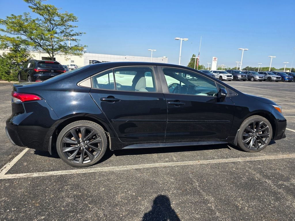 Certified Used 2024 Black Toyota SE image 9