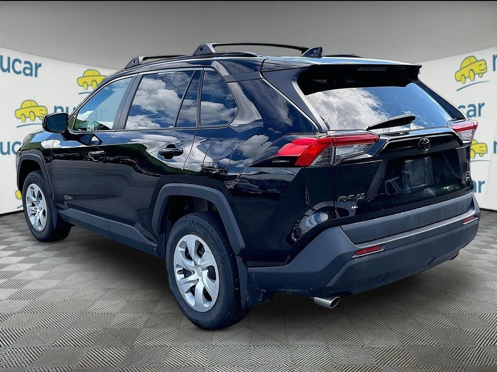 Used 2021 Midnight Black Metallic Toyota LE image 3