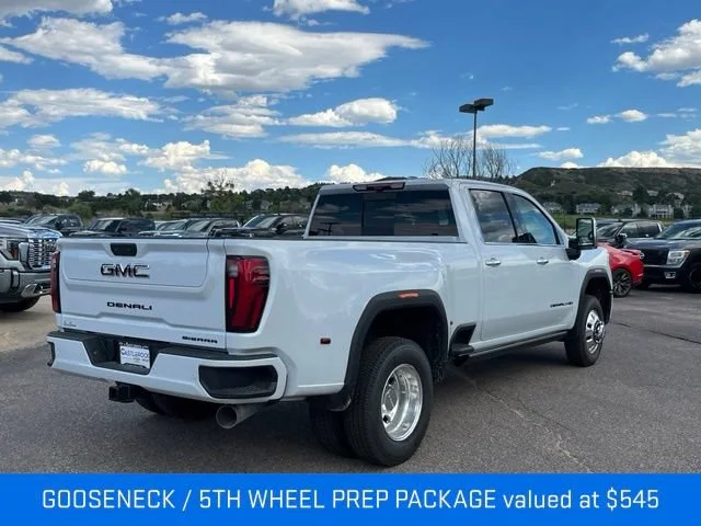 New 2026 Glacier White Tricoat GMC Denali Ultimate DRW image 6
