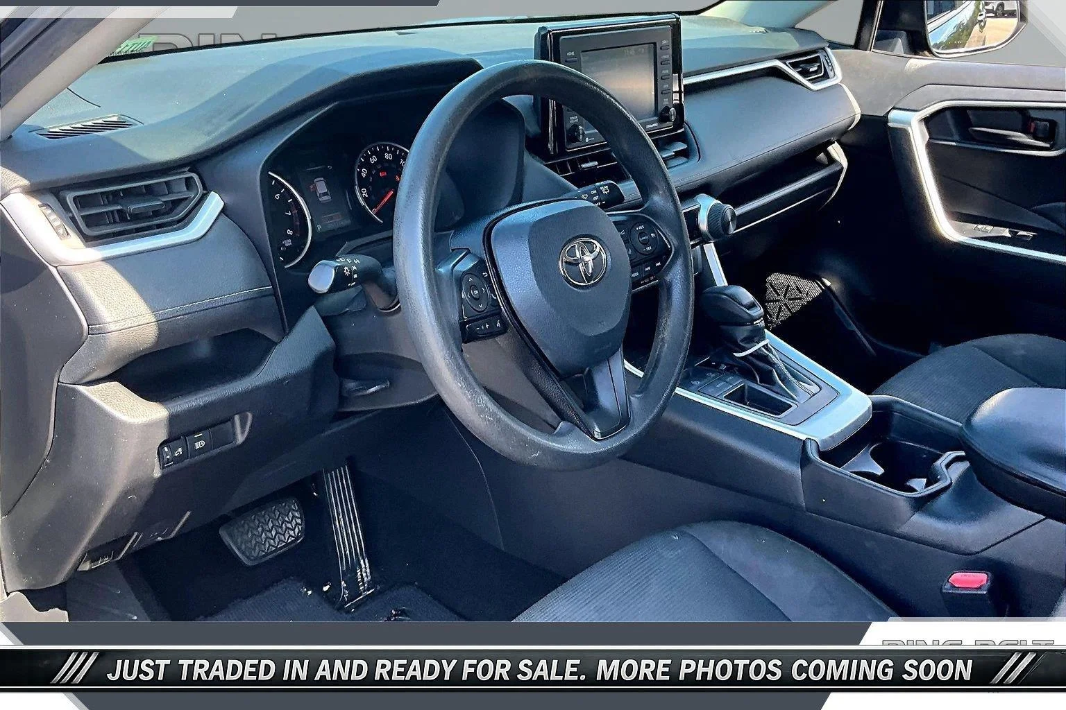 Used 2021 Midnight Black Metallic Toyota LE image 12