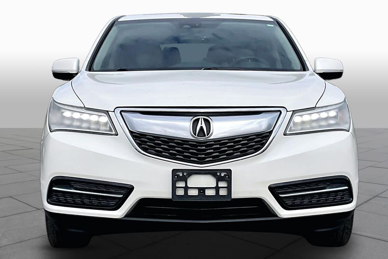 Used 2015 White Acura Tech Pkg image 3