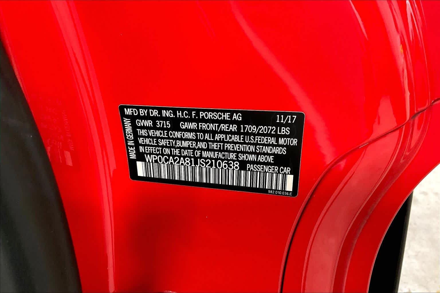 2018 Porsche 718 Base - Photo 28