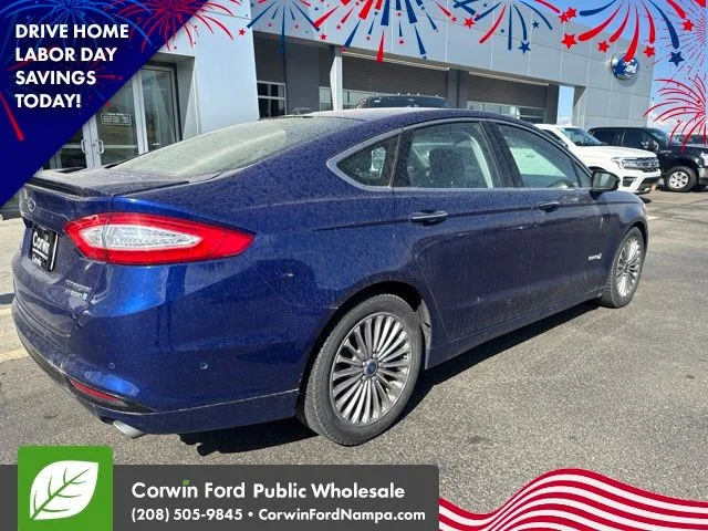 Used 2013 Deep Impact Blue Ford  image 6