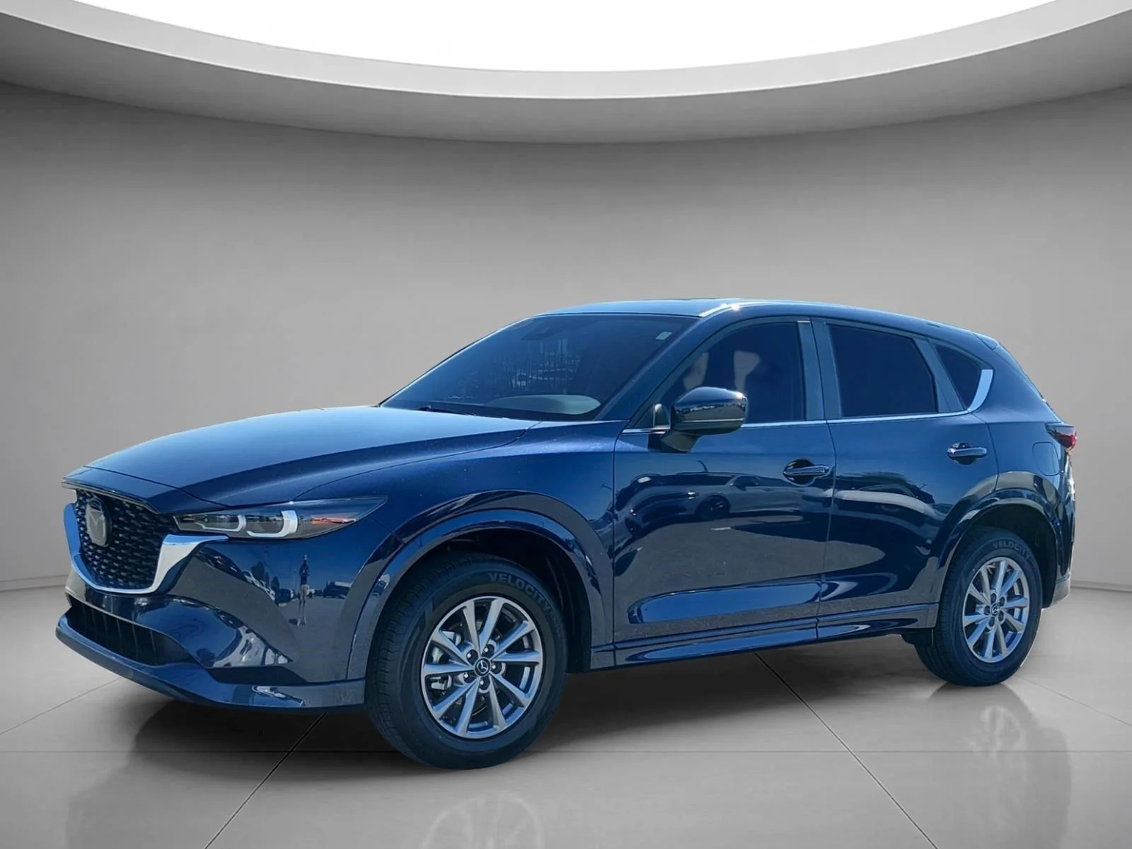 Certified Used 2024 Deep Crystal Blue Mica Mazda 2.5 S Preferred Package image 1