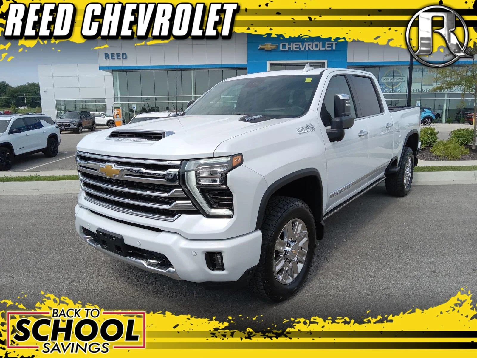 New 2026 Polar White Tricoat Chevrolet High Country image 1