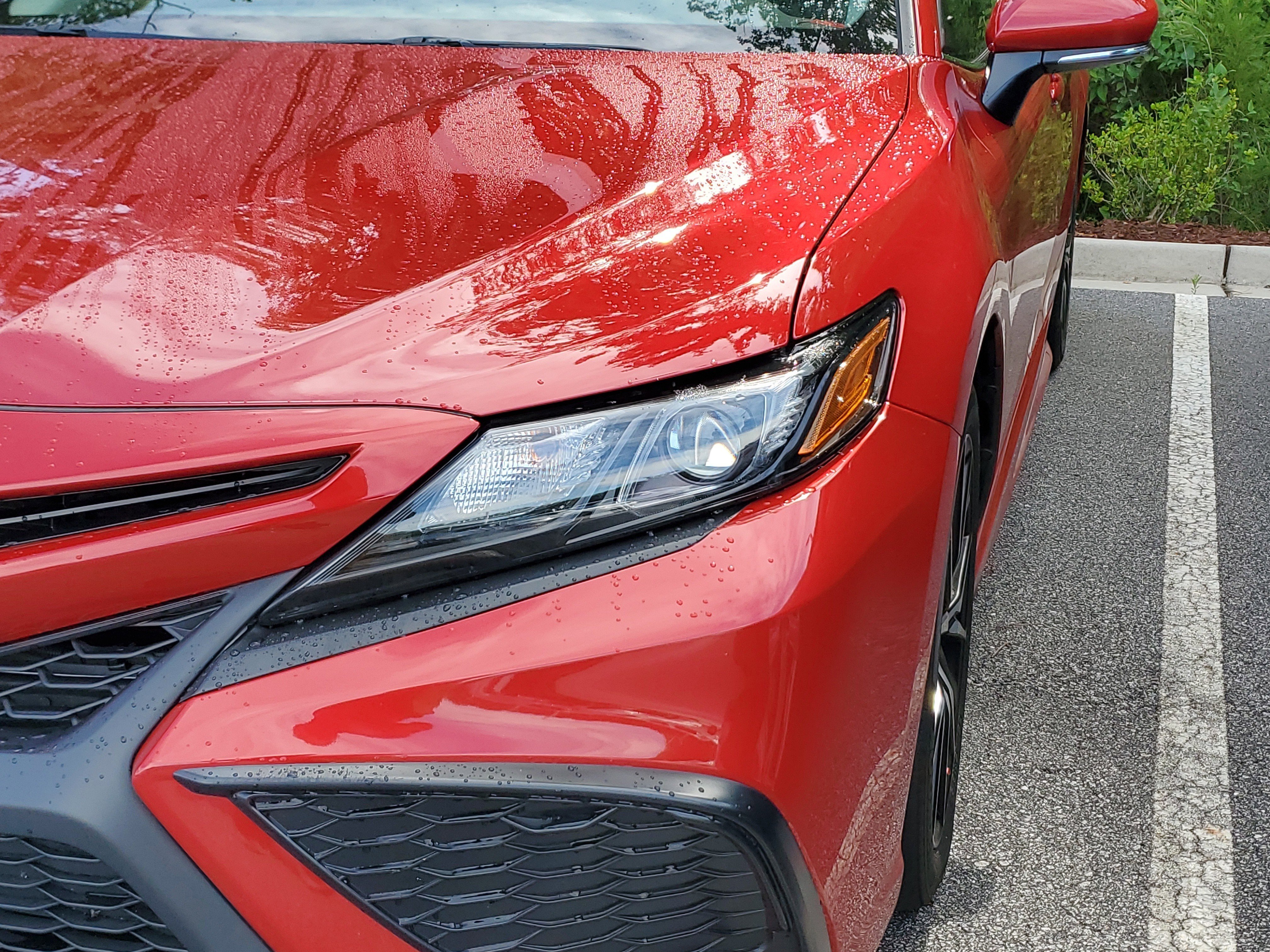 Used 2024 Red Toyota SE image 3