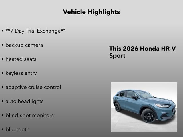 New 2026 Nordic Forest Pearl Honda Sport image 5