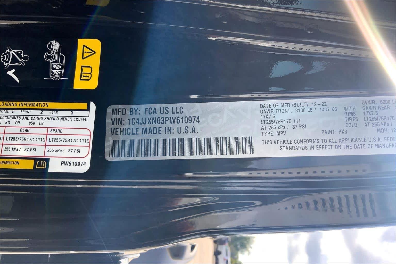 Used 2023 Black Clearcoat Jeep Willys image 31