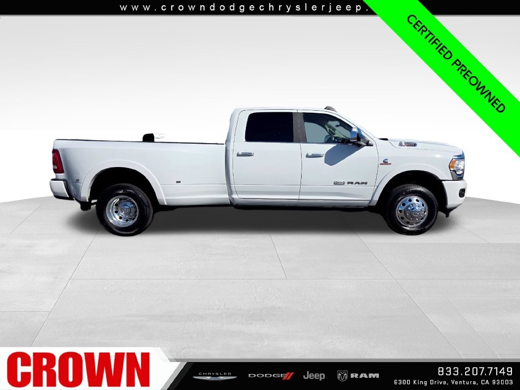 Certified Used 2021 White Ram Limited Longhorn image 8
