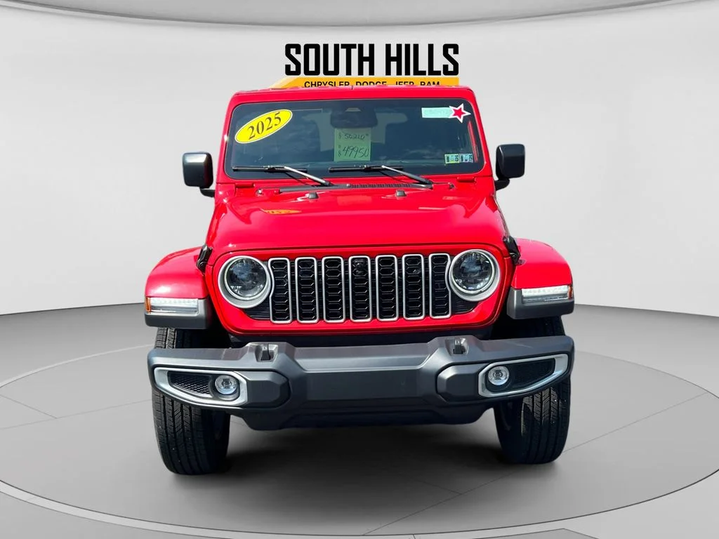 New 2025 Firecracker Red Clear-Coat Exterior Paint Jeep Sahara image 8