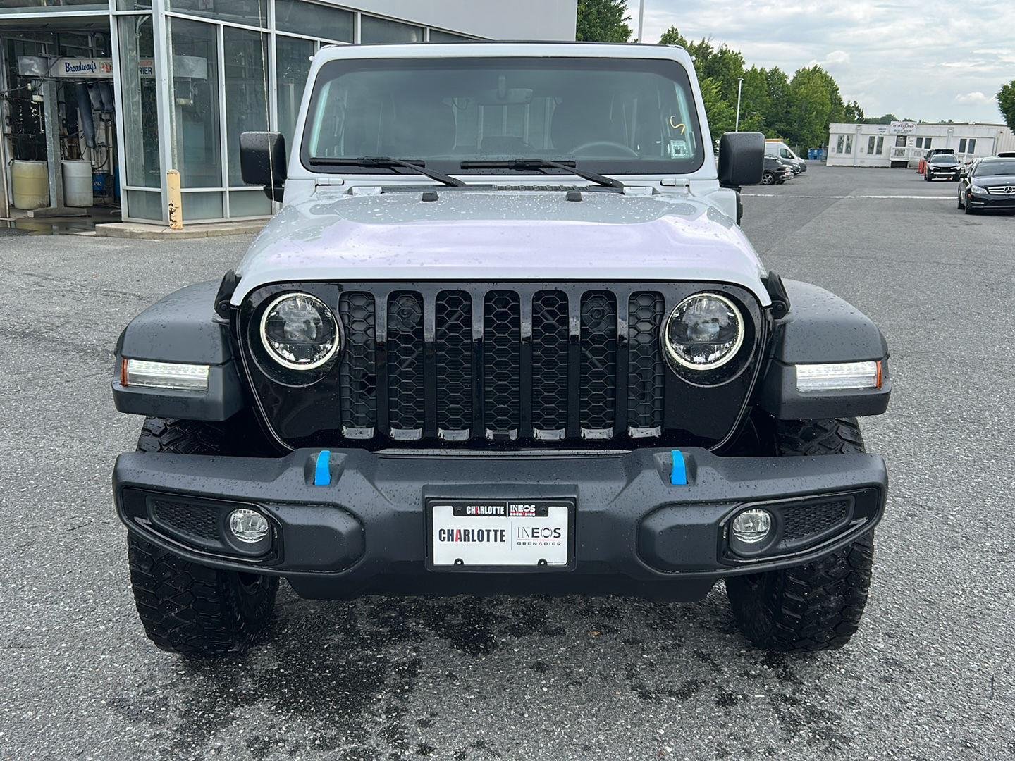 Used 2023 Bright White Clearcoat Jeep Willys *One Touch Top* image 8