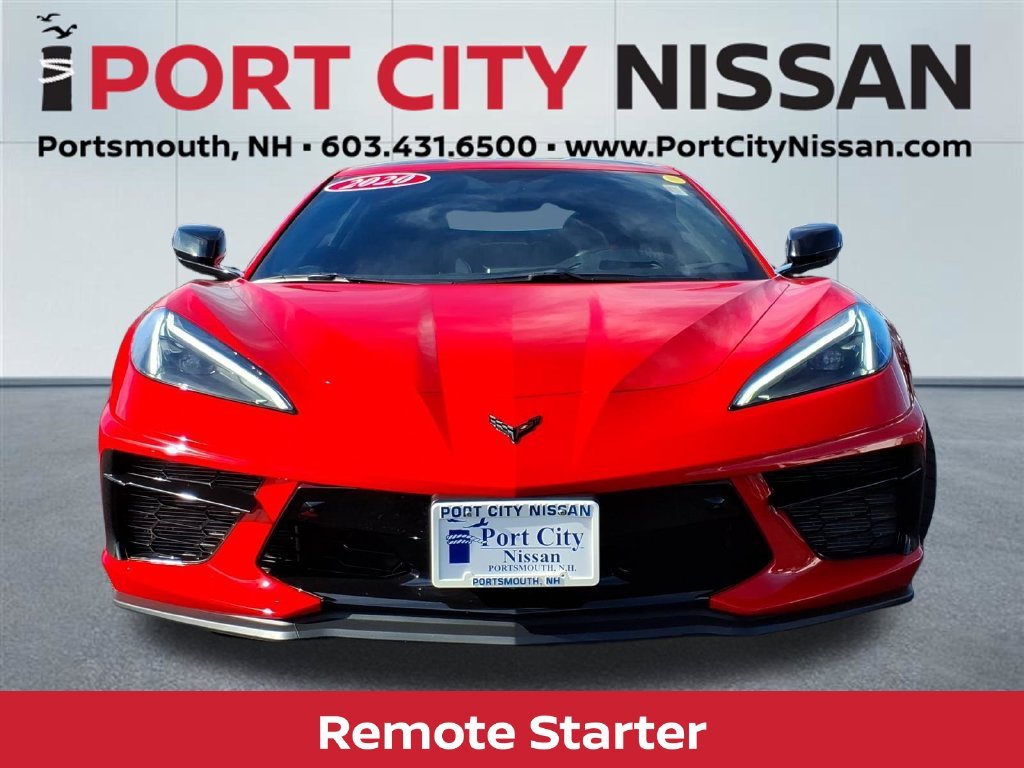 Used 2020 Torch Red Chevrolet Stingray 3lt w/z51, front end lift, carbon fiber roof & more! image 11