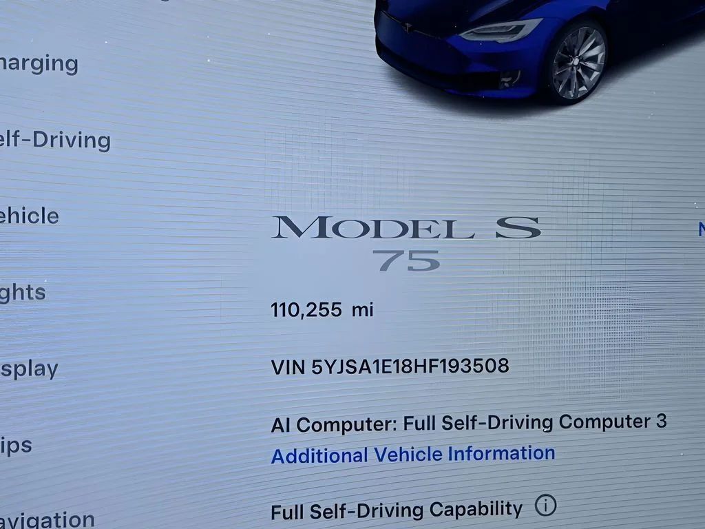 Used 2017  Tesla 75 image 17