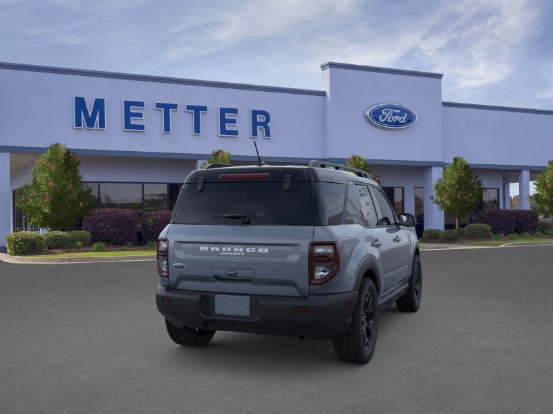 New 2025 Azure Gray Metallic Tri-Coat Ford Outer Banks® image 8