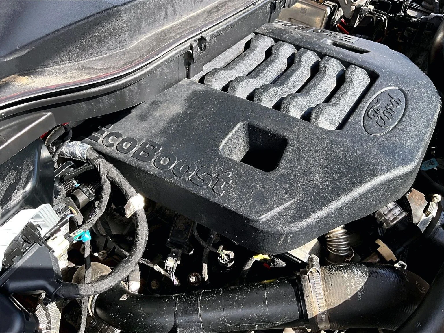 Used 2021 Red Ford Lariat image 35