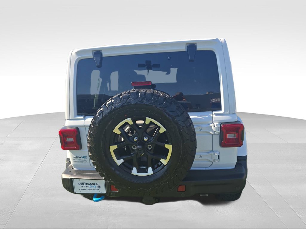 Used 2024 White Jeep Rubicon 4xe image 5
