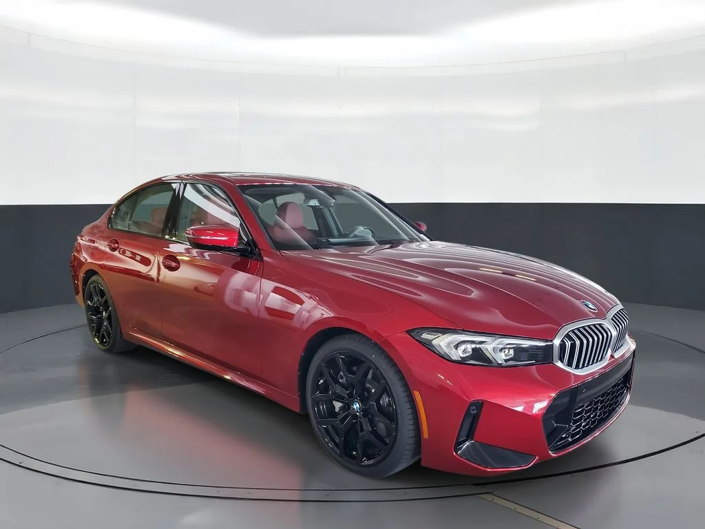 Used 2026 Vegas Red Metallic BMW 330i image 2