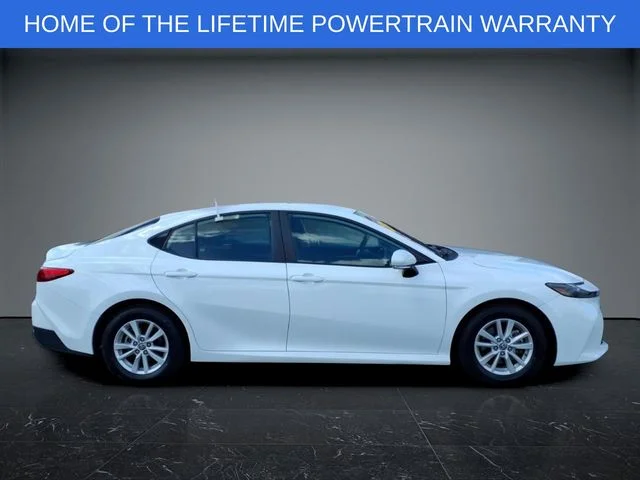 Certified Used 2025 White Toyota LE image 2
