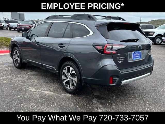 Used 2021 Gray Subaru Limited XT image 3