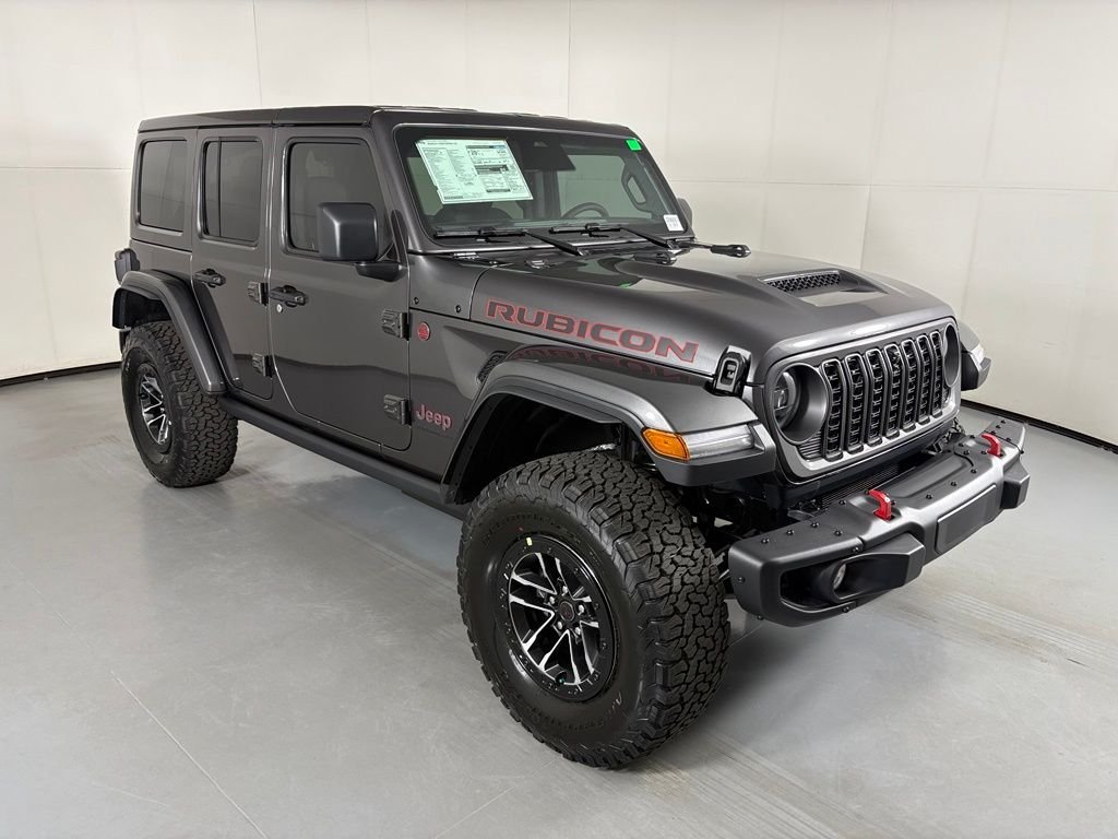 New 2026 Granite Crystal Metallic Clear-Coat Exterior Paint Jeep Rubicon X image 2