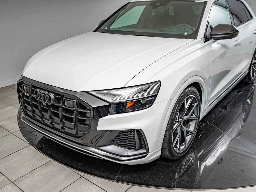 Used 2023 Glacier White Audi 4.0T Prestige image 14