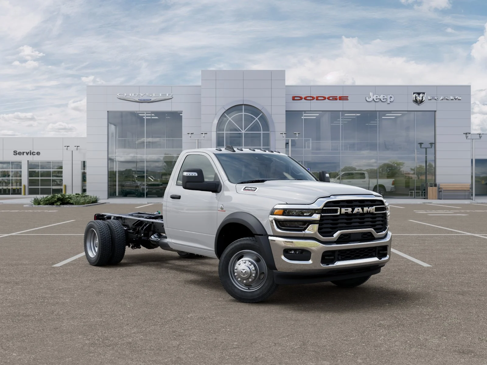 New 2025 Bright White Clearcoat RAM Tradesman image 25