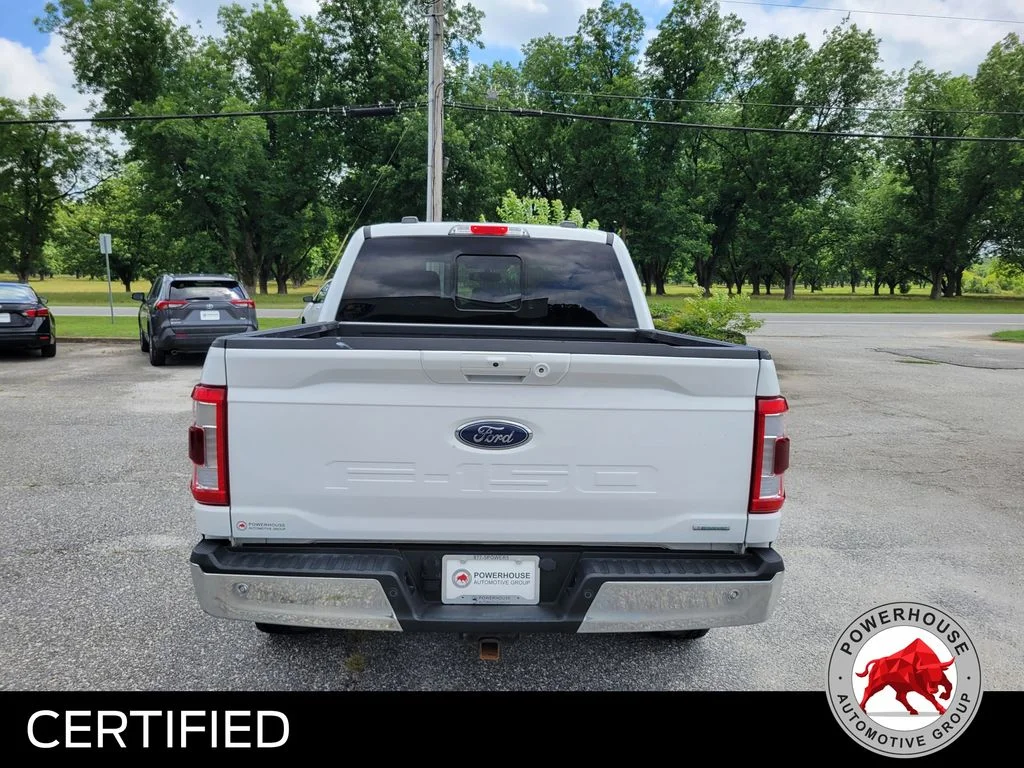 Used 2022 White Ford Lariat image 4