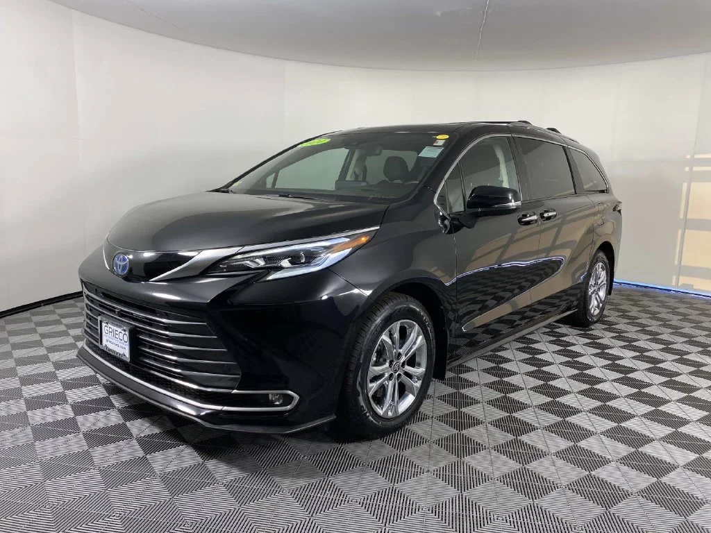 Used 2024 Midnight Black Metallic Toyota Platinum image 4