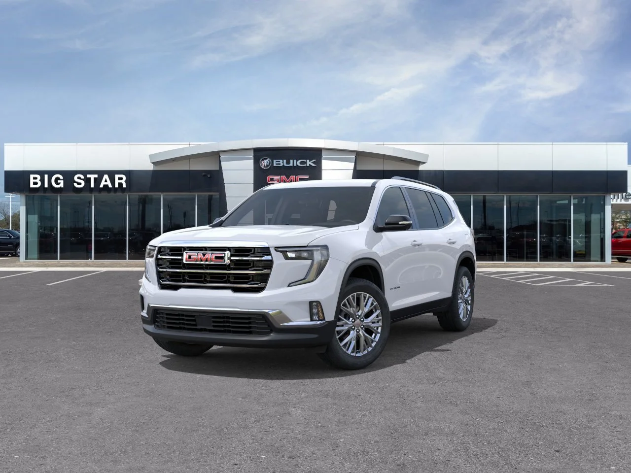 New 2027 Glacier White Tricoat GMC Elevation image 8