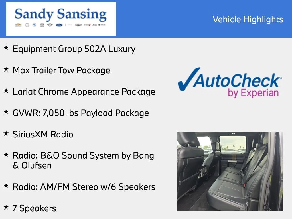 Used 2019 Black Ford Lariat image 7
