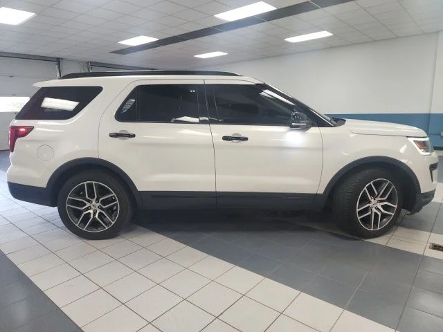 Used 2018 Ford Explorer Sport with VIN 1FM5K8GT6JGB35521 for sale in Stoughton, WI