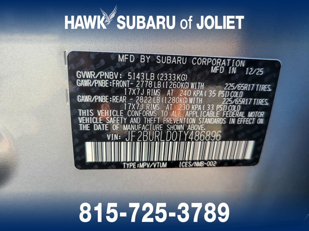 Used 2026 Ice Silver Metallic Subaru Wilderness image 25
