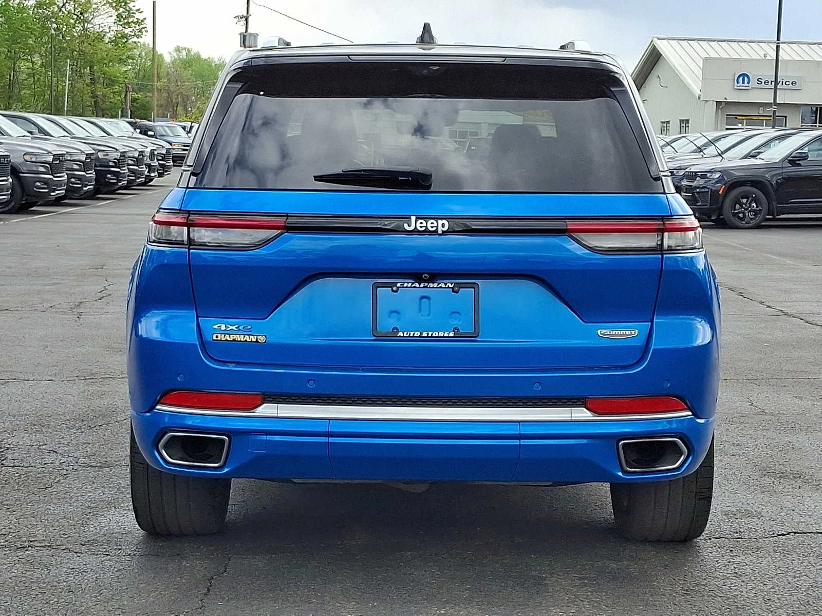 Used 2023 Hydro Blue Pearlcoat Jeep Summit Reserve image 5