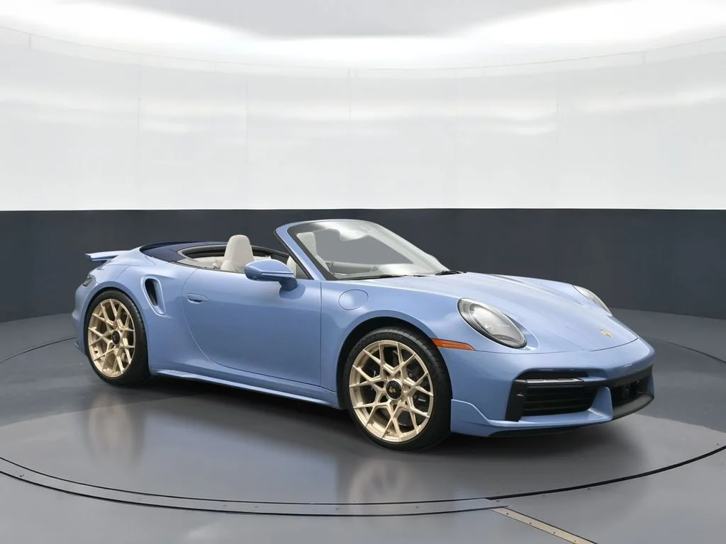 Used 2025 Blue Porsche Turbo image 13