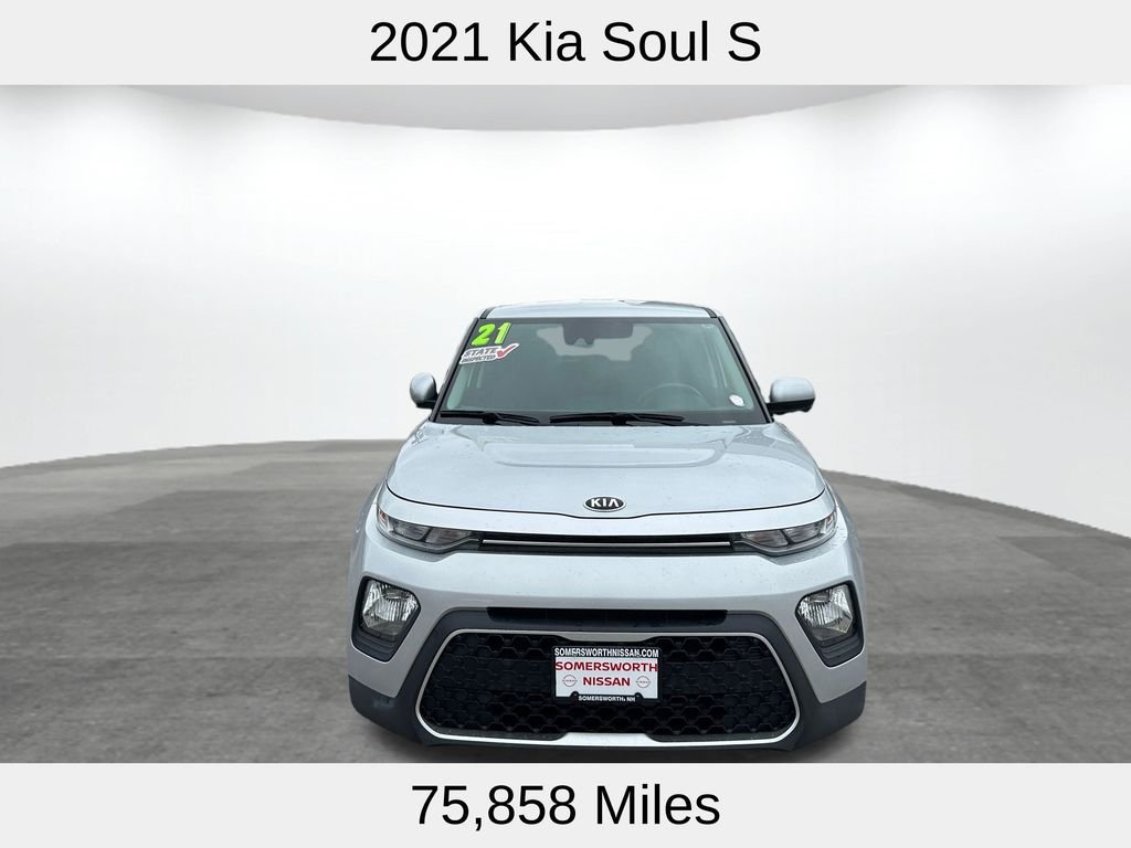 Used 2021 Kia Soul S with VIN KNDJ23AUXM7752139 for sale in Somersworth, NH