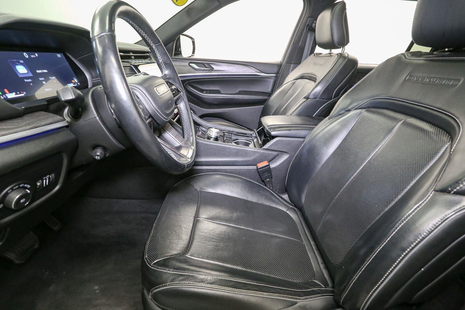 Used 2022 Bright White Clearcoat Jeep Overland image 47